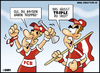 Cartoon: Das Triple (small) by DIPI tagged fussball,triple,bayern,münchen,erfolg,sieg,meister