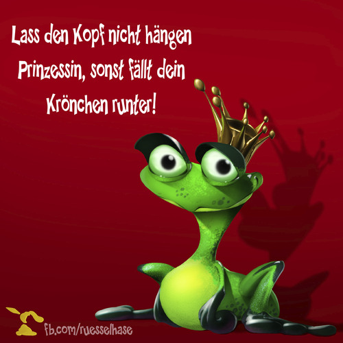 Cartoon: Froschkönig (medium) by Rüsselhase tagged froschkönig,frosch,krone,spruch
