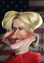 Cartoon: Hilary Clinton (small) by Rüsselhase tagged hilary,clinton,hilarious