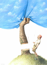 Cartoon: Man and Nature (small) by Agim Sulaj tagged man nature