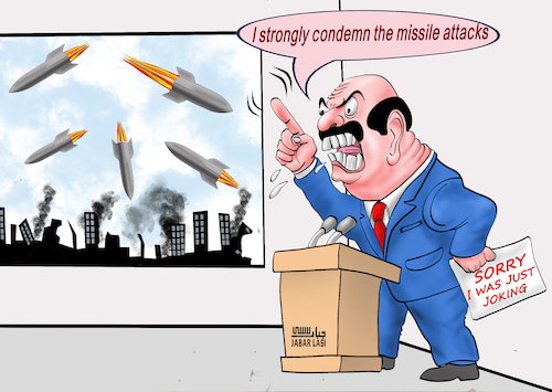 Cartoon: cartoon (medium) by jabar tagged trump