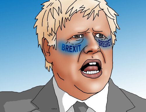 Cartoon: bregret23 (medium) by Lubomir Kotrha tagged brexit,bregret,brexit,bregret