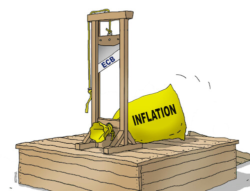 Cartoon: ecburok-en (medium) by Lubomir Kotrha tagged inflation,inflation