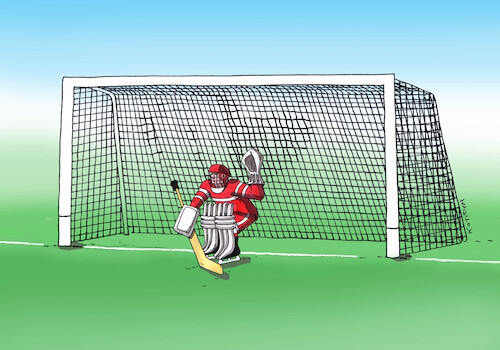 Cartoon: futhokej18 (medium) by Lubomir Kotrha tagged football,european,championship,2024,football,european,championship,2024