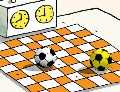Cartoon: futsach26 (medium) by Lubomir Kotrha tagged football,soccer,world,cup,usa,canada,mexico,football,soccer,world,cup,usa,canada,mexico