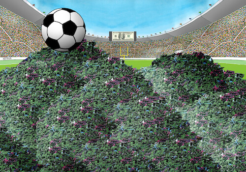 Cartoon: futusa26 (medium) by Lubomir Kotrha tagged football,soccer,world,cup,football,soccer,world,cup