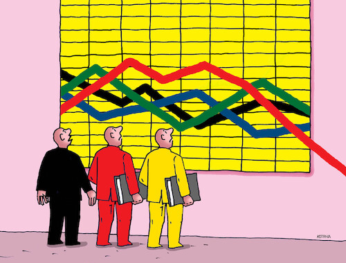 Cartoon: gergraf23 (medium) by Lubomir Kotrha tagged germany,economy,decline,germany,economy,decline