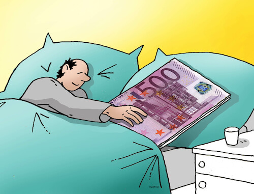 Cartoon: moneyspac (medium) by Lubomir Kotrha tagged money,money