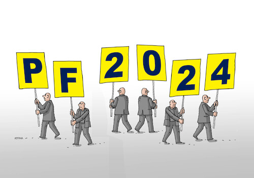 Cartoon: pf2024a (medium) by Lubomir Kotrha tagged pf,2024,happy,new,year,pf,2024,happy,new,year