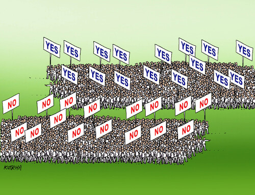 Cartoon: protesty26en (medium) by Lubomir Kotrha tagged peace,war,protests,peace,war,protests