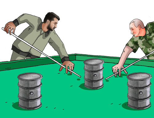 Cartoon: ropaci26 (medium) by Lubomir Kotrha tagged slovakia,ukraine,oil,electricity,fico,zelensky,putin,slovakia,ukraine,oil,electricity,fico,zelensky,putin