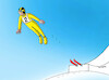 Cartoon: bezlyzi (small) by Lubomir Kotrha tagged italy,winter,olympics