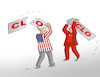 Cartoon: cloboj25 (small) by Lubomir Kotrha tagged usa,china,tariffs