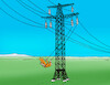 Cartoon: elektrohojd17 (small) by Lubomir Kotrha tagged electricity,power