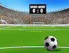 Cartoon: exfut (small) by Lubomir Kotrha tagged football