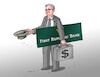 Cartoon: fedfirst (small) by Lubomir Kotrha tagged usa,dollar,banks,crash