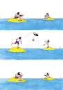 Cartoon: futbook (small) by Lubomir Kotrha tagged qatar,football,championships
