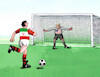 Cartoon: futdonald (small) by Lubomir Kotrha tagged football,soccer,world,cup,usa,canada,mexico