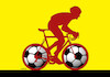 Cartoon: futkoles (small) by Lubomir Kotrha tagged football