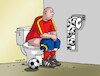 Cartoon: futwc (small) by Lubomir Kotrha tagged football