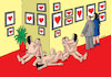 Cartoon: galesex22 (small) by Lubomir Kotrha tagged erotic,sex