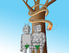 Cartoon: hadomat-far (small) by Lubomir Kotrha tagged terminators,robot