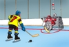 Cartoon: hokesemafor (small) by Lubomir Kotrha tagged hokej,hockey,world,cup