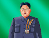 Cartoon: kimpeace (small) by Lubomir Kotrha tagged korea,north,south,kim,war,peace,world