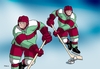 Cartoon: konzerhok (small) by Lubomir Kotrha tagged hokej,hockey,world,cup