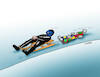 Cartoon: konzervy (small) by Lubomir Kotrha tagged italy,winter,olympics