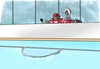 Cartoon: mantinel (small) by Lubomir Kotrha tagged ice,hockey