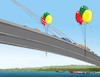 Cartoon: mostbalons (small) by Lubomir Kotrha tagged bridges