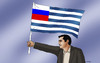 Cartoon: newnewflag (small) by Lubomir Kotrha tagged greek,election,eu,tsipras,europe,world