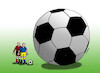 Cartoon: obrov-far (small) by Lubomir Kotrha tagged football
