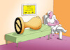 Cartoon: psychurad (small) by Lubomir Kotrha tagged official,stamp,psychiatrist