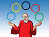 Cartoon: putiniolymp (small) by Lubomir Kotrha tagged olympic,games,brazil,rio,de,janeiro,the,world,sport,doping