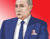 Cartoon: putsako (small) by Lubomir Kotrha tagged putin,prigozhin,russia,wagner,rebellion