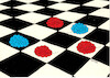 Cartoon: sachomoz-far (small) by Lubomir Kotrha tagged chess,brains