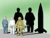 Cartoon: shadows24 (small) by Lubomir Kotrha tagged peace,war,shadows