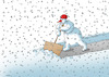 Cartoon: snehopad19 (small) by Lubomir Kotrha tagged earth,climate,changes,warming,melting,glaciers