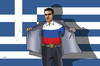 Cartoon: tsiprusko (small) by Lubomir Kotrha tagged greece,eu,europe,ecb,syriza,money,russia,putin