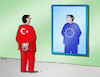 Cartoon: tureu (small) by Lubomir Kotrha tagged turkey,nato,sweden,eu