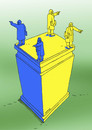 Cartoon: ukraine (small) by Lubomir Kotrha tagged ukraine,revolution,maidan