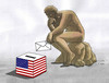 Cartoon: usadumak (small) by Lubomir Kotrha tagged hillary,clinton,donald,trump,usa,dollar,president,election,world
