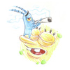 Cartoon: Plankton smoking on sponge (small) by Trippy Toons tagged spongebob,sponge,bob,squarepants,schwammkopf,eyes,augen,bloodshot,cannabis,marihuana,marijuana,stoner,stoned,kiffer,kiffen,weed,ganja,smoke,smoking,rauch,rauchen,plankton