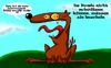 Cartoon: Hunde in der Hitze (small) by NiRo tagged hund,hitze,natur,tiere