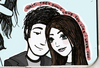 Cartoon: maps (small) by naths tagged love,couple,cute