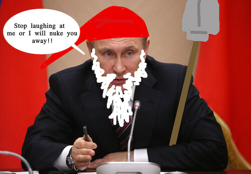 Cartoon: Garden Gnome Putin (medium) by Schimmelpelz-pilz tagged meme,vladimir,putin,politician,tyrant,dictator,garden,gnome,nuclear,weapon,threat,threatening,atombombe,drohung,drohen,tyrann,diktator,diktatur,gartenzwerg,humor,joke,fun,witzig,spaß,spaßig