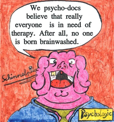 Cartoon: Wiedergeburt - Born Again (medium) by Schimmelpelz-pilz tagged psychologik,psychologic,arzt,doctor,doktor,therapy,therapeut,therapist,psychiatrist,psychologie,psychology,gehirnwäsche,brain,washing,wash,brainwash,brainwashing,manipulation,hypnose,hypnosis,pig,schwein