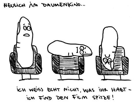 Cartoon: Daumenkino. (medium) by puvo tagged daumen,daumenkino,schlechter,film
